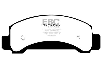 EBC 94-97 Ford Aerostar 3.0 Ultimax2 Front Brake Pads