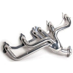BBK Jeep Cherokee Wrangler 4.0 1-1/2 Shorty Exhaust Header Polished Silver Ceramic 91-99