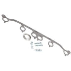 BBK Jeep Cherokee Wrangler 4.0 1-1/2 Shorty Exhaust Header Polished Silver Ceramic 91-99