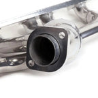 BBK Jeep Cherokee Wrangler 4.0 1-1/2 Shorty Exhaust Header Polished Silver Ceramic 91-99