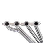 BBK Chevrolet Camaro SS 1-7/8 Long Tube Exhaust Headers With High Flow Cats Polished Silver Ceramic 10-15