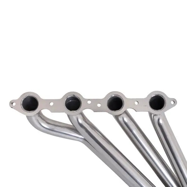 BBK Chevrolet Camaro SS 1-7/8 Long Tube Exhaust Headers With High Flow Cats Polished Silver Ceramic 10-15