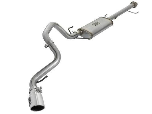 aFe MACH Force Xp 2.5in SS Cat-Back Single Side Exit Exhaust w/Polished Tips 07-14 Toyota FJ Cruiser