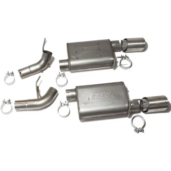 BBK Ford Mustang GT 4.6 Varitune Axle Back Exhaust Kit Stainless 05-10