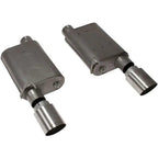 BBK Ford Mustang GT 4.6 Varitune Axle Back Exhaust Kit Stainless 05-10