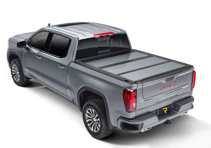 UnderCover 14-18 Chevy/GMC Silverado/Sierra 78in Fusion Bed Cover - Silver Ice