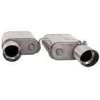 BBK Ford Mustang GT 5.0 Varitune Axle Back Exhaust Kit Stainless 11-14