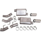 BBK Chevrolet Camaro SS 6.2 Coupe Varitune Axle Back Exhaust Kit Stainless 10-15