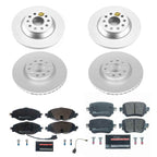 Power Stop 17-18 Volkswagen Golf Front & Rear Euro-Stop Brake Kit