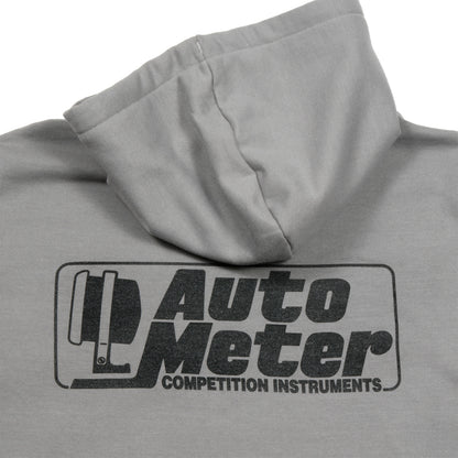 Autometer Gray Competition Pullover Hoodie - Adult XL