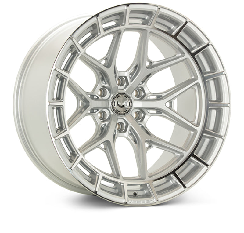 Vossen HFX-6 22x9.5 - 6x135 - ET20 - Deep - 87.1 - Silver Polished Wheel