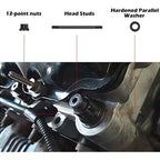 2003-2010 Ford Powerstroke Diesel 6.0L F250 F350 Cylinder Head Studs VT365 250-4202 - Bull Boost Performance