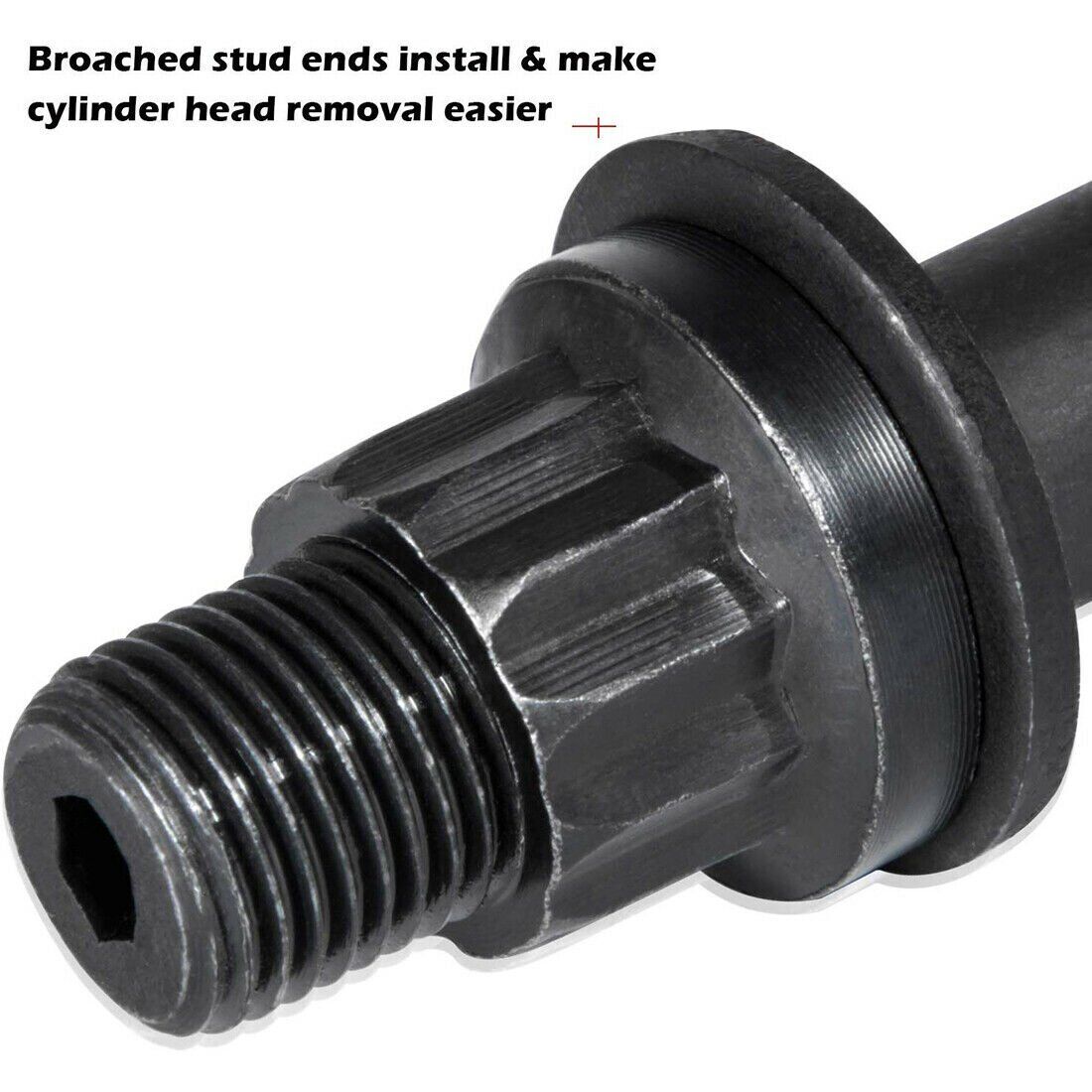 2003-2010 Ford Powerstroke Diesel 6.0L F250 F350 Cylinder Head Studs VT365 250-4202 - Bull Boost Performance