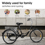 Ecarpat 24“ Single-Speed Adult Tricycle
