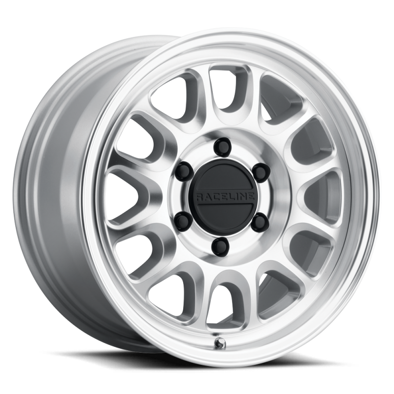 Raceline 958MC Rogue 17x8in.5 / 6x139.7 BP / 35mm Offset / 106.1mm Bore - Machined Finish Wheel
