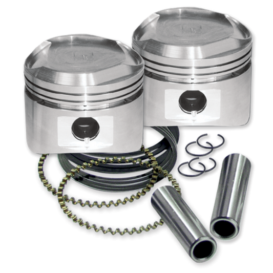 S&S Cycle 84-99 3-1/2in x 4-1/4in Standard 80in Piston Set