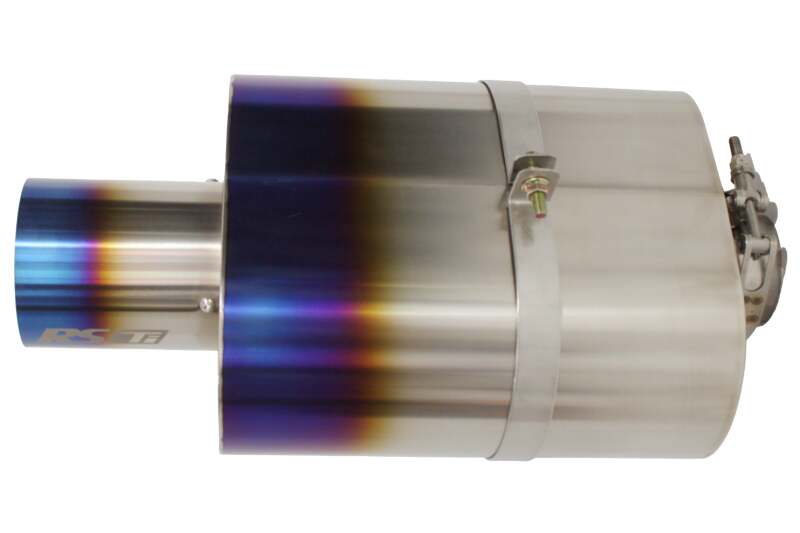 GReddy - Universal Titanium Oval Muffler 2.5in ID Muffler Inlet