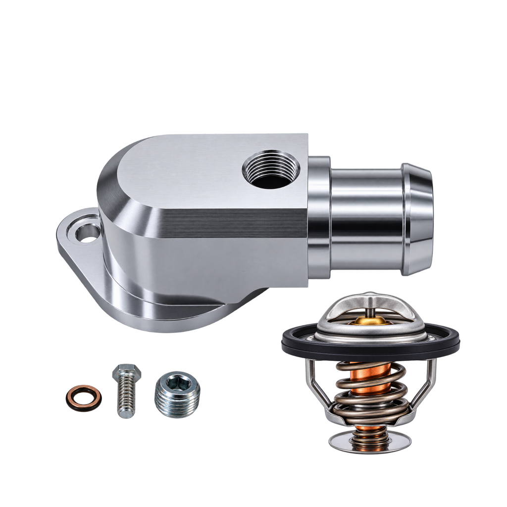 Billet Thermostat Housing with 160°F Thermostat – 6.2L HEMI V8 - 430160 - Granatelli Motor Sports