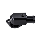 18-19 Jeep Trackhawk Billet Thermostat Housing- Black Powdercoat - Granatelli Motor Sports