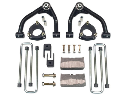 Tuff Country 07-18 Silverado 1500 2wd 4in Uni-Ball Lift Kit (w/1 Pc OE Cast Stl Up Arm No Shocks)