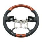 NRG 12-23 Toyota Tacoma OEM Plus Steering Wheel - Koa Wood Finish