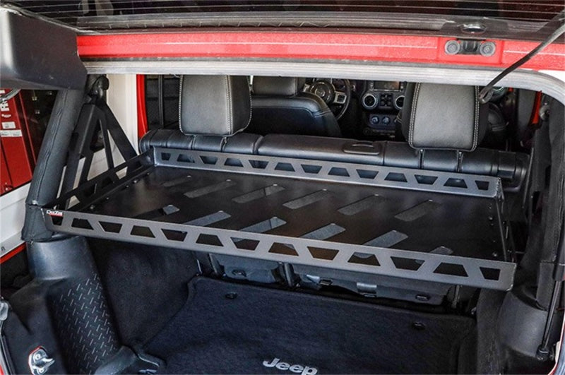 Deezee 07-23 Jeep JK/JL Jeep Interior Solid Cargo Rack