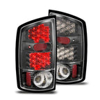 Raxiom 02-05 Dodge RAM 1500 LED Tail Lights- Black Housing- Clear Lens