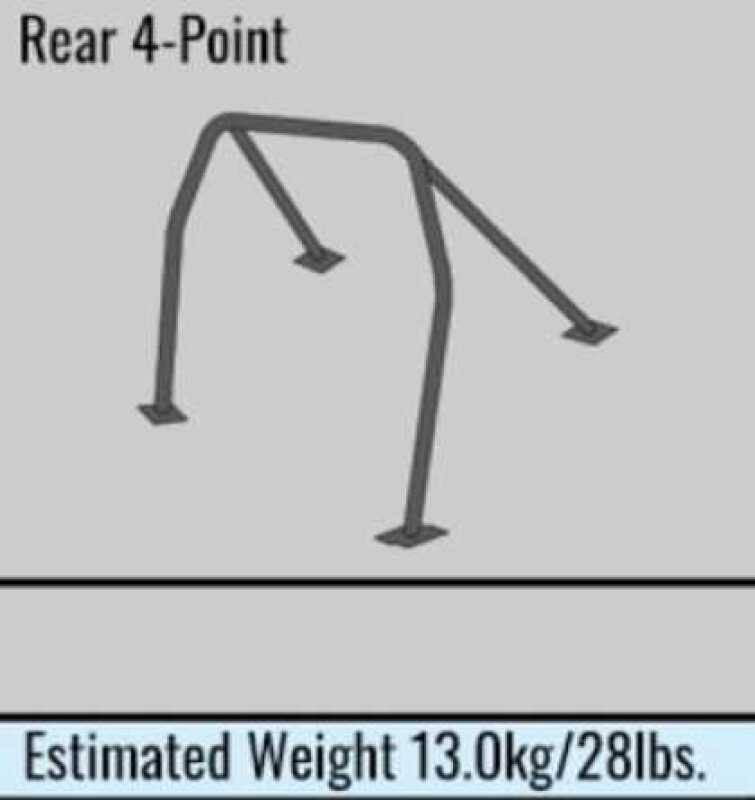 Cusco Steel Front 4P Roll Cage Safety 21 Acura DC2 (S/O / No Cancel)