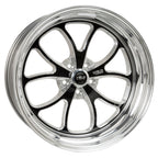 Weld S76 20x12 / 5x115mm BP / 6.75in. BS Black Wheel (3.18 ID High Pad)