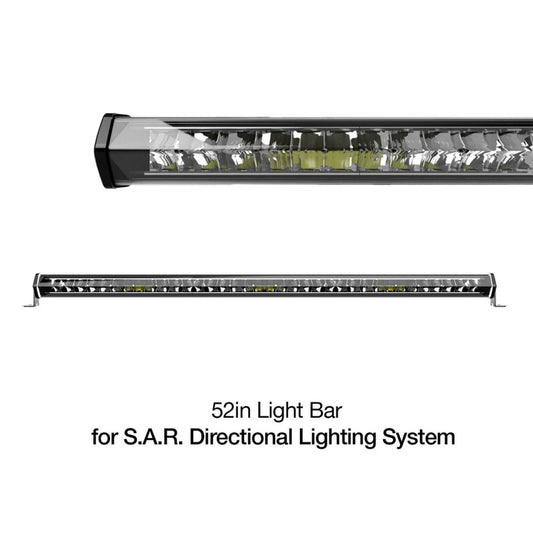 XK Glow White Housing SAR Light Bar - Emergency Search and Rescue Light 52In