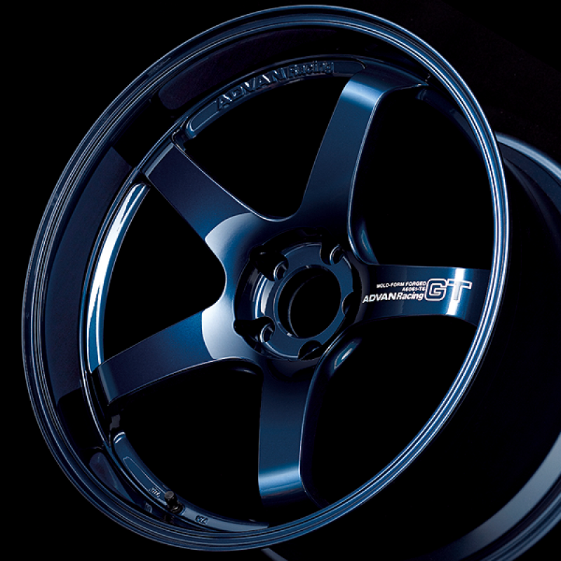 Advan GT Beyond 18X9.5 / +38 Offset / 5x120 BC / +38mm Bore / Racing Titanium Blue