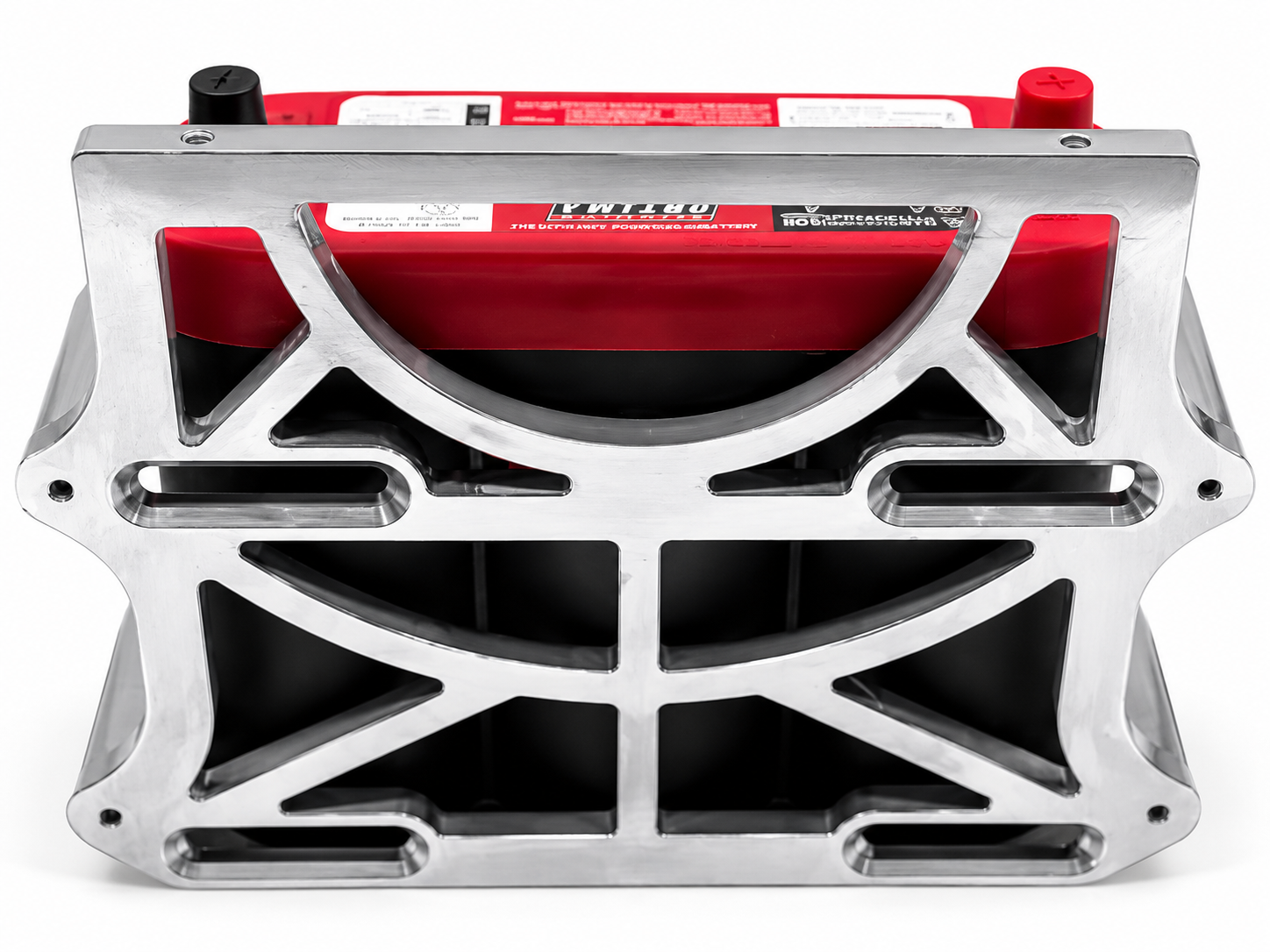 Motor Sports 6 Volt OPTIMA Battery Tray - Billet 452200 - Granatelli Motor Sports
