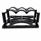 Motor Sports 6 Volt OPTIMA Battery Tray - Billet Black - 452200B - Granatelli Motor Sports