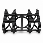 Motor Sports (2) 6 Volt OPTIMA Battery Tray SET Black - 452201B - Granatelli Motor Sports