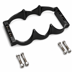 Motor Sports 12 Volt OPTIMA Battery Tray - Billet BLACK 452212B - Granatelli Motor Sports