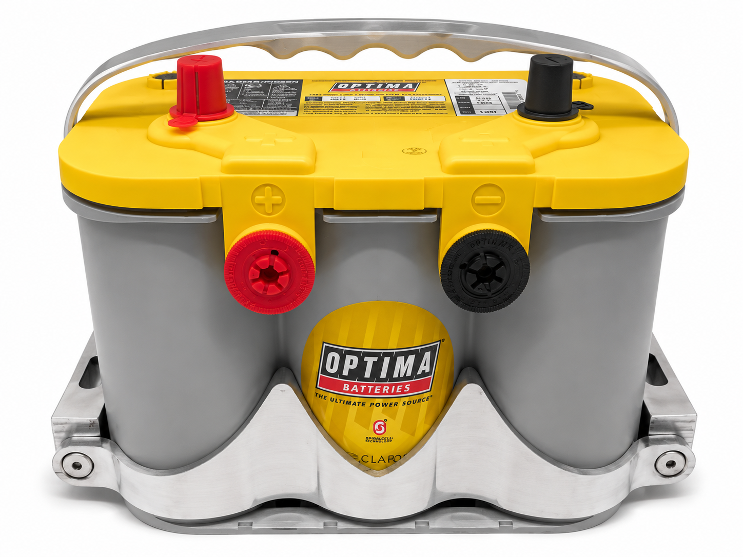 Billet OPTIMA Battery Tray for 12V Series – Part #452212 - Granatelli Motor Sports