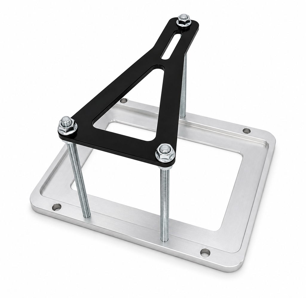 Billet 12 V Battery Tray • Sleek, Secure, Race‑Ready - 452213 - Granatelli Motor Sports