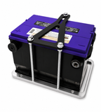 Billet 12 V Battery Tray • Sleek, Secure, Race‑Ready - 452213 - Granatelli Motor Sports
