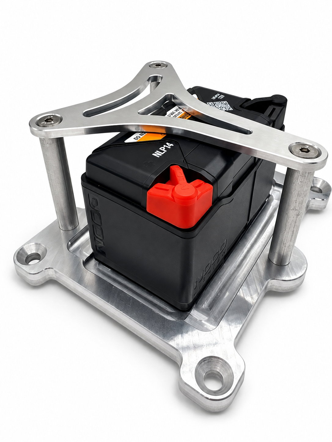 Billet Aluminum Battery Tray for NOCO NLP14 Group 14 – 452214 - Granatelli Motor Sports