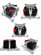 Billet Aluminum Battery Tray for NOCO NLP14 Group 14 – 452214 - Granatelli Motor Sports