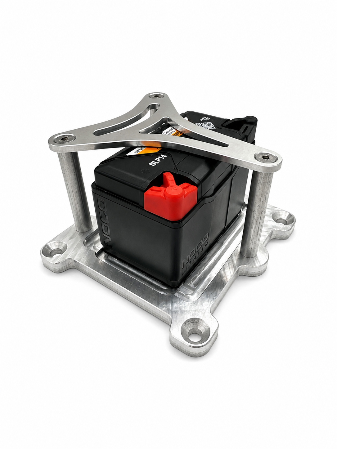 Billet Aluminum Battery Tray for NOCO NLP14 Group 14 – 452214 - Granatelli Motor Sports