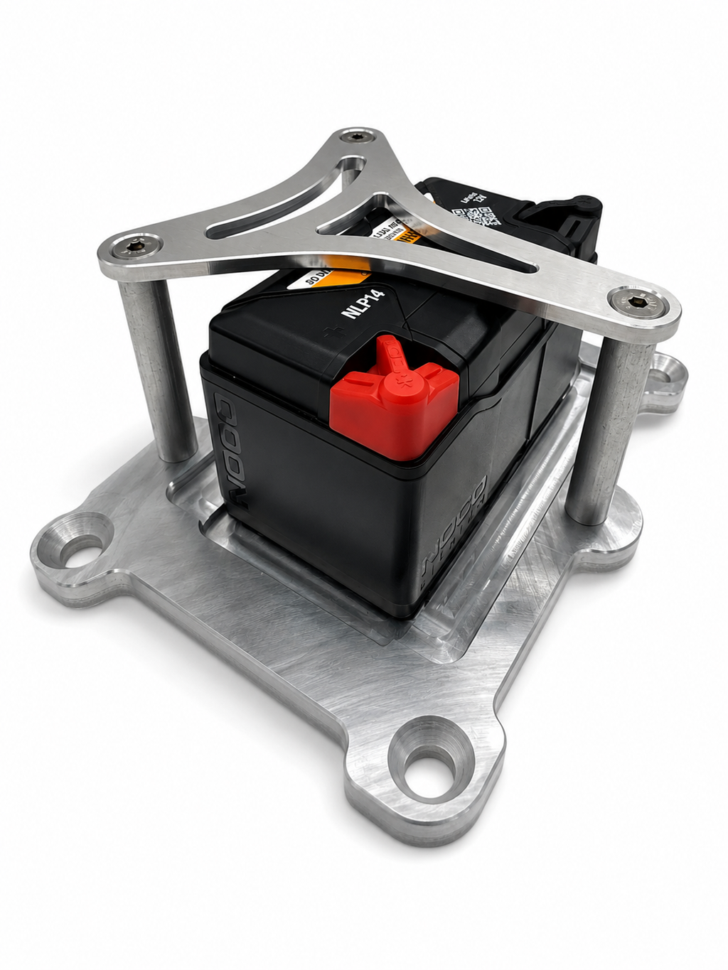 Billet Aluminum Battery Tray for NOCO NLP14 Group 14 – 452214 - Granatelli Motor Sports