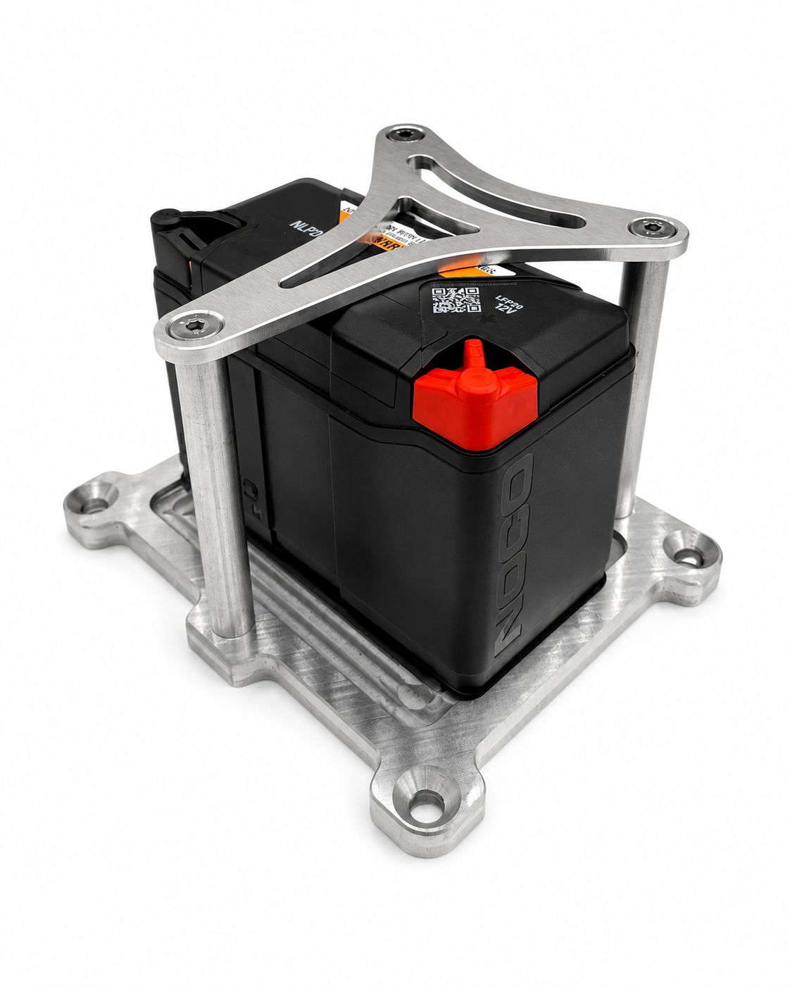 Billet Aluminum Battery Tray for NOCO NLP20 Group 20 – 452215 - Granatelli Motor Sports