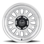 ICON Anza 17x8.5 5x150 25mm Offset 5.75in BS Silver Machined Wheel
