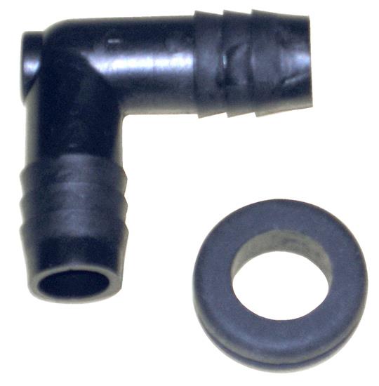 K&N Vent Kit 90 Deg 1/2in flg W/Grmt