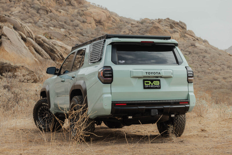 DV8 25-26 Toyota 4Runner Exterior Window Molle for DV8 Roof Rack - Driver