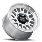 ICON Anza 17x8.5 5x150 25mm Offset 5.75in BS Silver Machined Wheel
