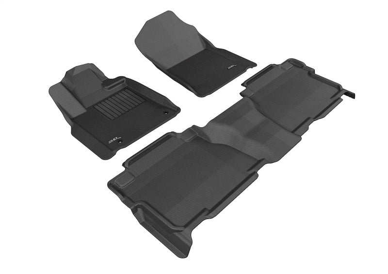 3D MAXpider 12-13 Toyota Tundra CrewMax Kagu Black Full Set