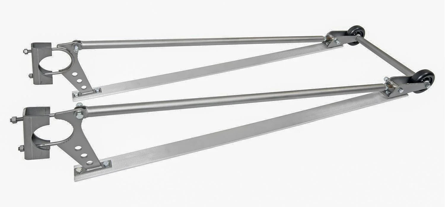 Bolt-On Dual Wheelie Bar Kit – 44" Drag Racing Wheelie Bars - GMWB19 - Granatelli Motor Sports