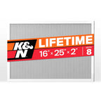 K&N HVAC Filter 16 X 25 X 2 Merv 8